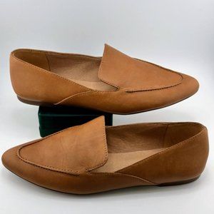 Madewell Tan Leather Loafers